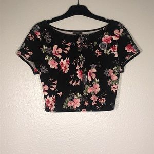 Formal Floral Top